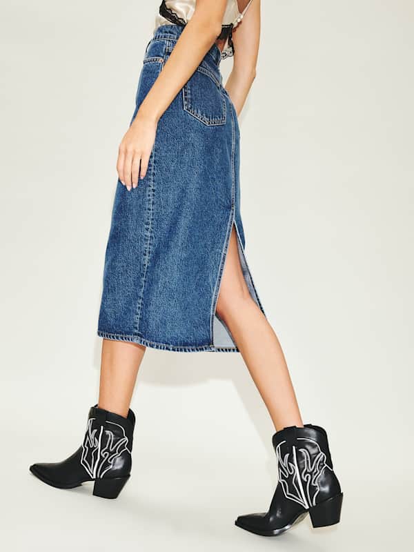 Otto Mini Western Boot - Black / Ivory